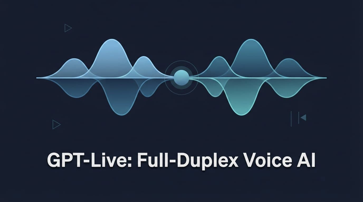 OpenAI details GPT-Live: full-duplex voice AI that drops turn detection