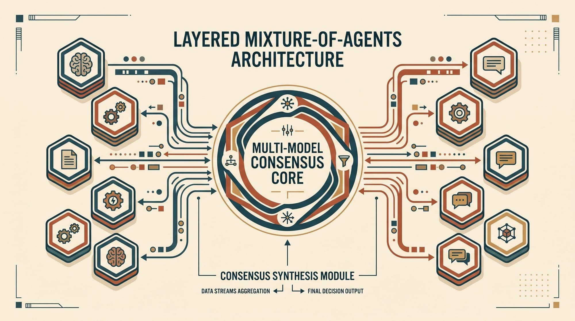 Mixture-of-Agents and Multi-LLM Consensus in Production: Architecture, Layered Synthesis, Latency Budgets, and Cost Trade-Offs