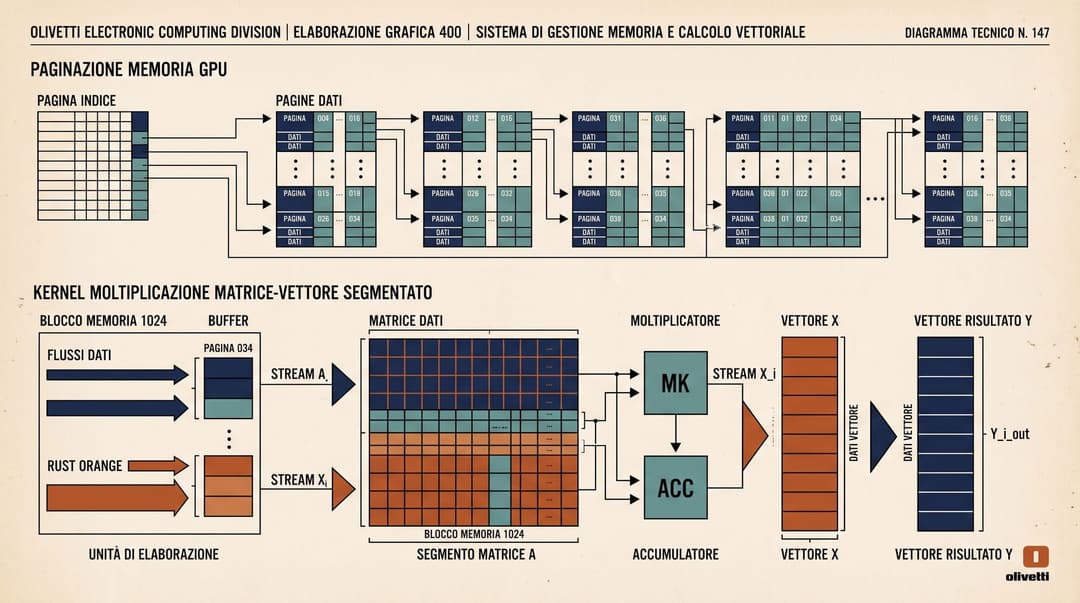 Multi-LoRA Kernel and Paging Architecture