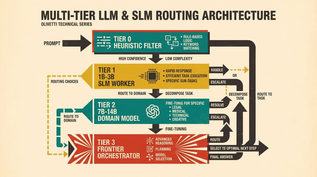 Production LLM and SLM Multi-Tier Routing Architecture