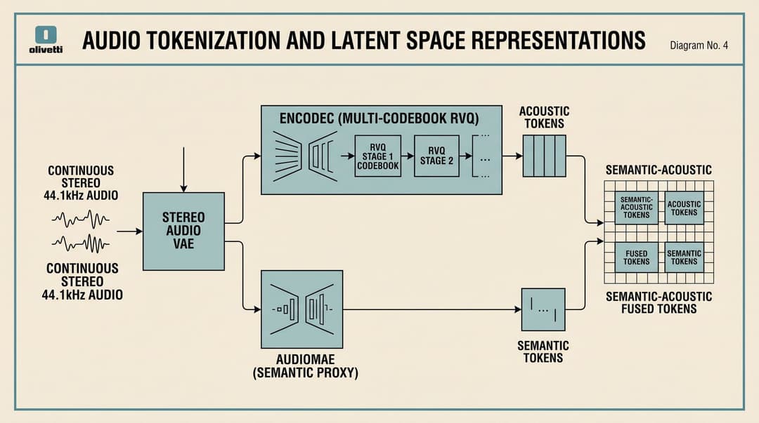 Audio Tokenization and Latent Space Representations
