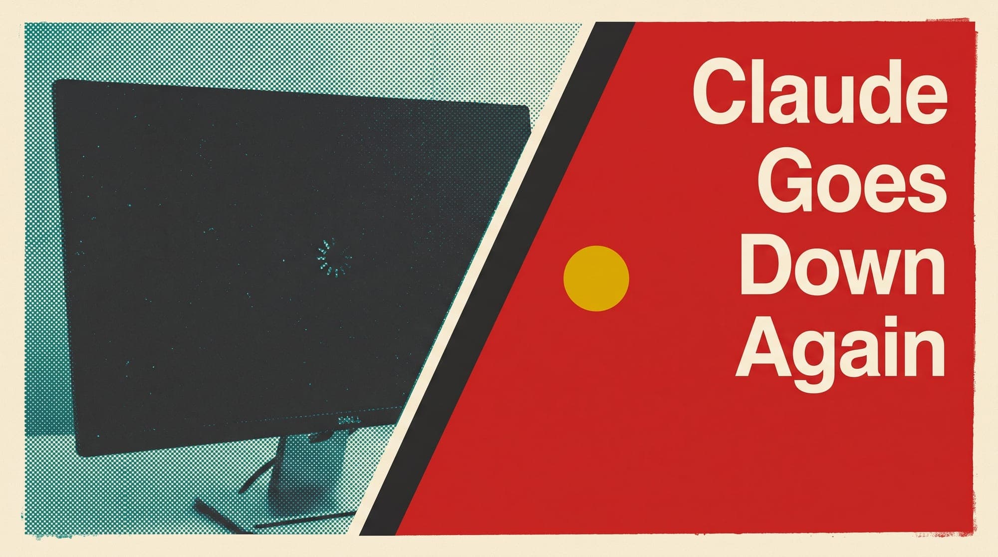 Claude Goes Down Again, Anthropic Working on Fix for 5-Series Errors