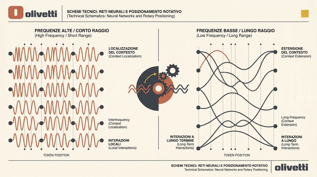 Rotary Position Frequencies and Context Interpolation