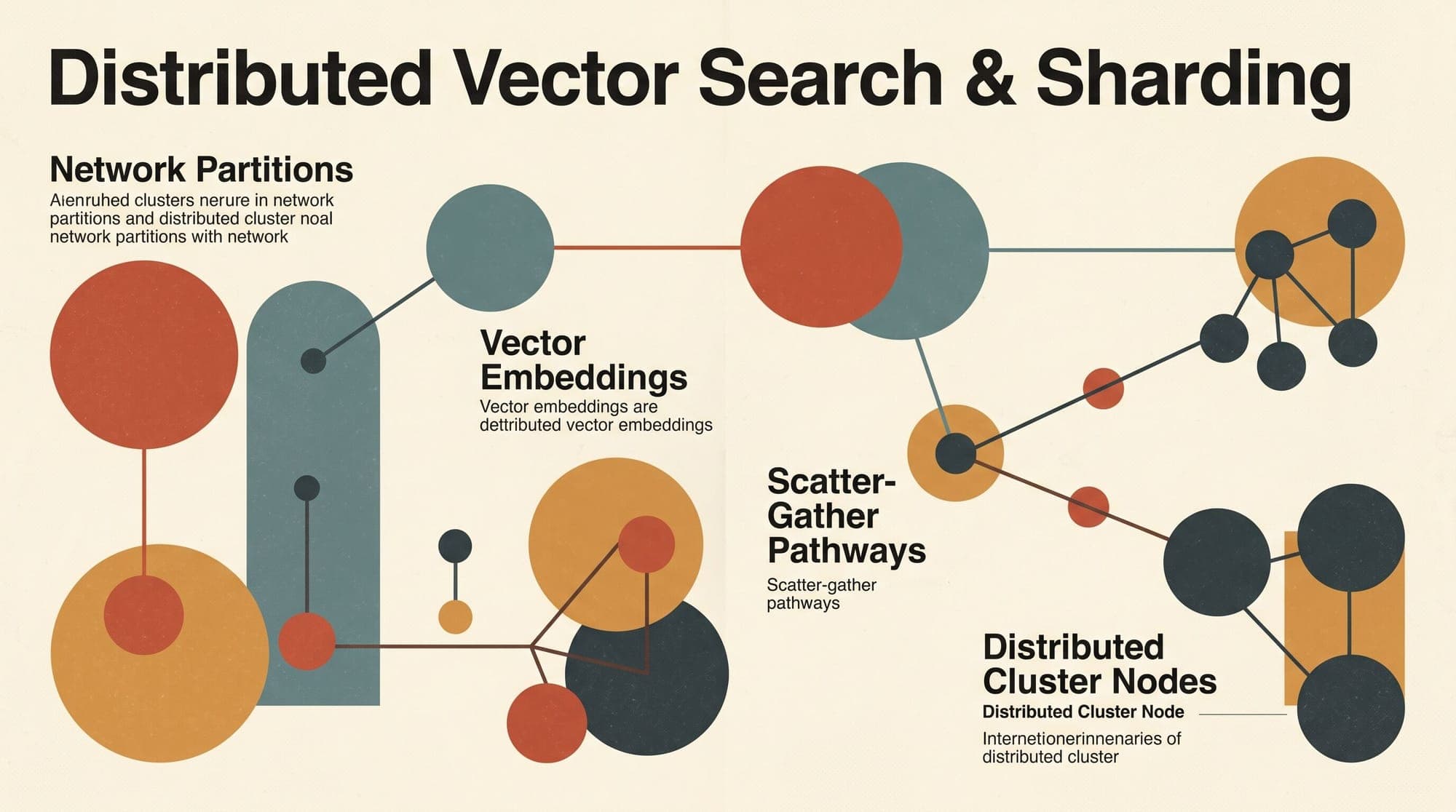 Distributed Vector Search and Sharding Architecture in Production: Horizontal Partitioning, Scatter-Gather Tail Latency, Filter-Aware Routing, and Dynamic Rebalancing