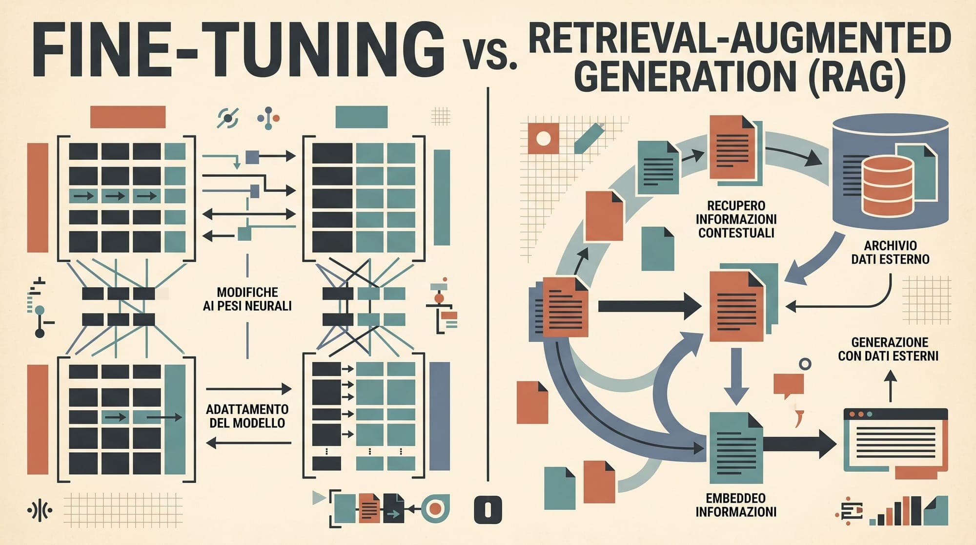 Fine-Tuning vs. RAG in Production: Knowledge Injection, Task Adaptation, Latency Economics, and Hybrid Architecture Trade-Offs