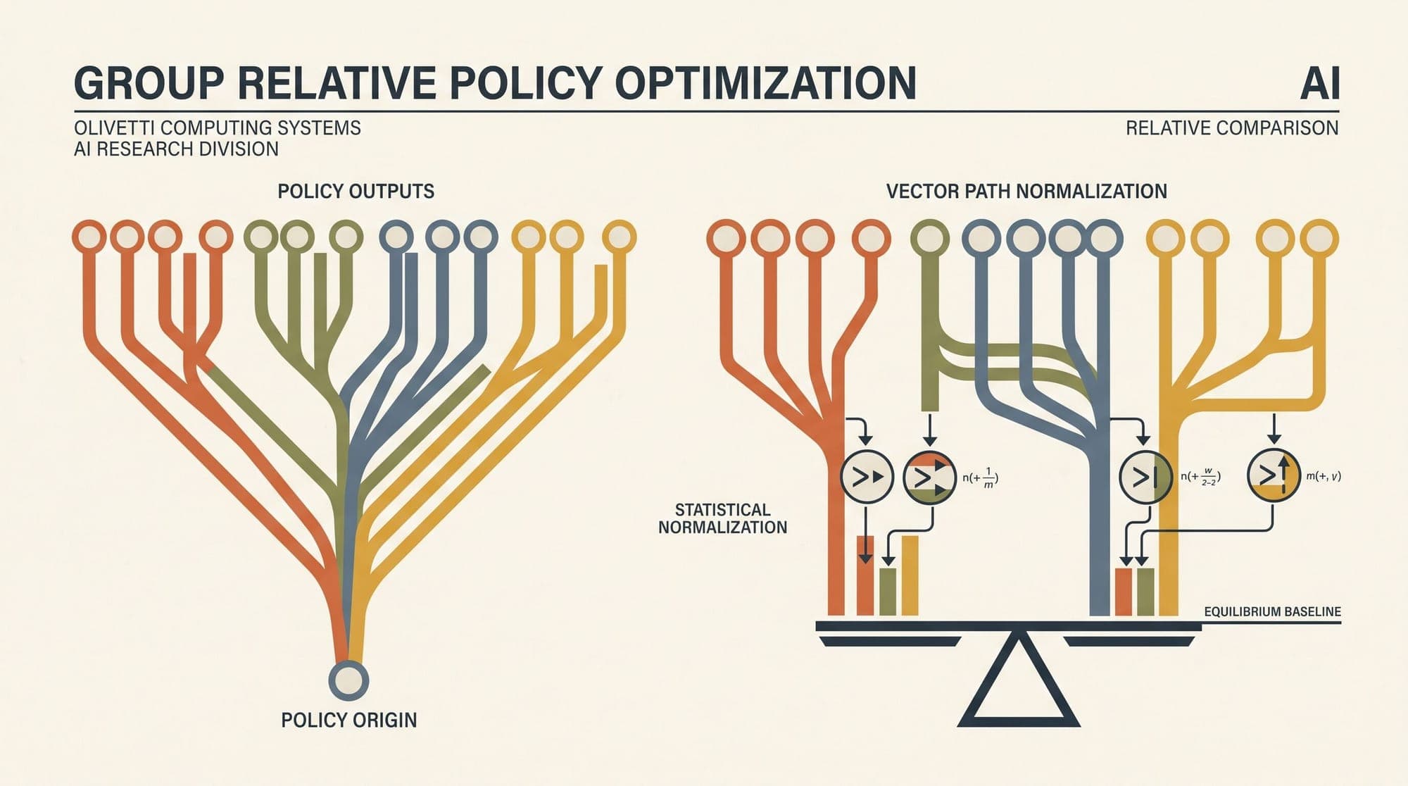 Group Relative Policy Optimization (GRPO): Mathematical Foundations, Value-Free Advantage Estimation, Group Normalization Dynamics, and Scalable Reasoning RL