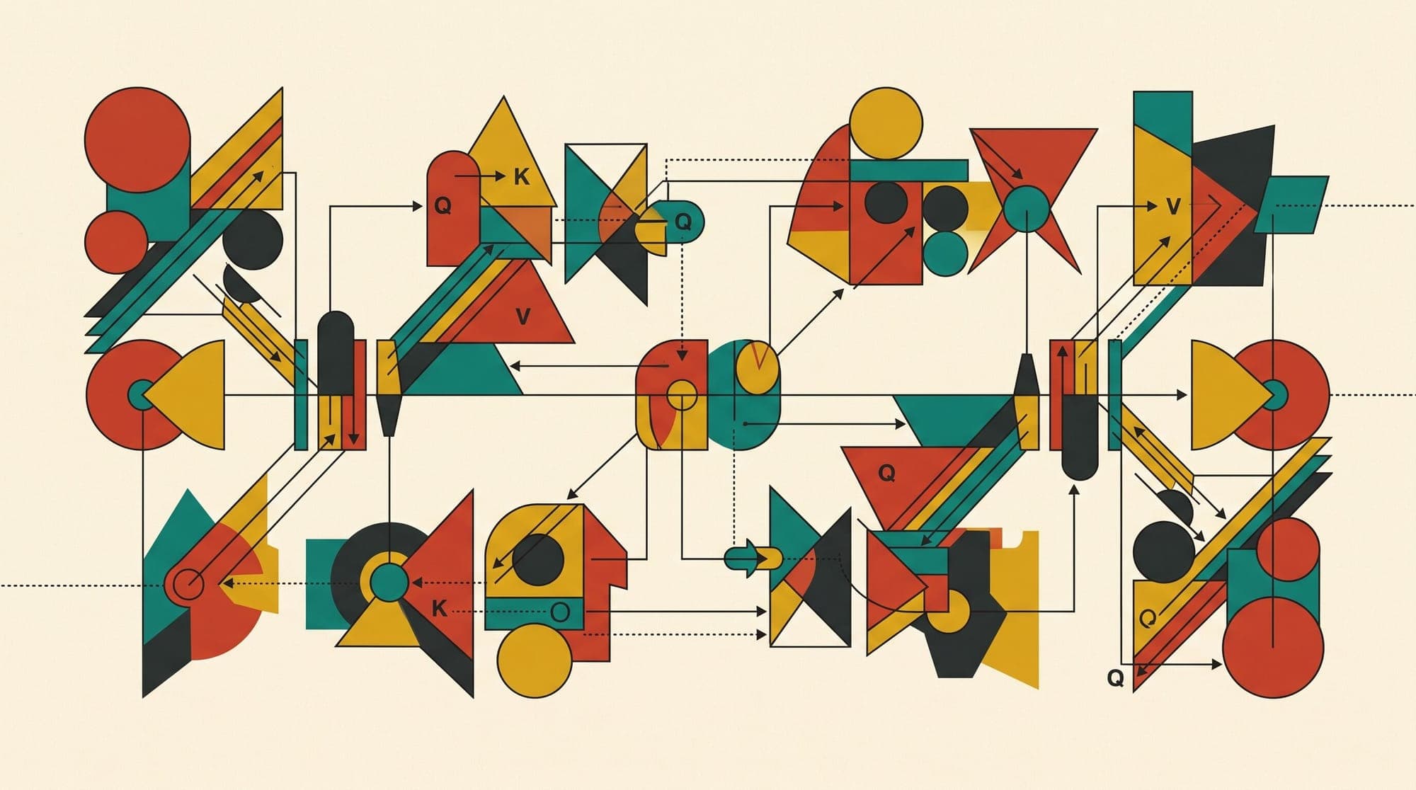 Multi-Head Attention in Large Language Models: How Query, Key, and Value Projections Route Information Across Subspaces