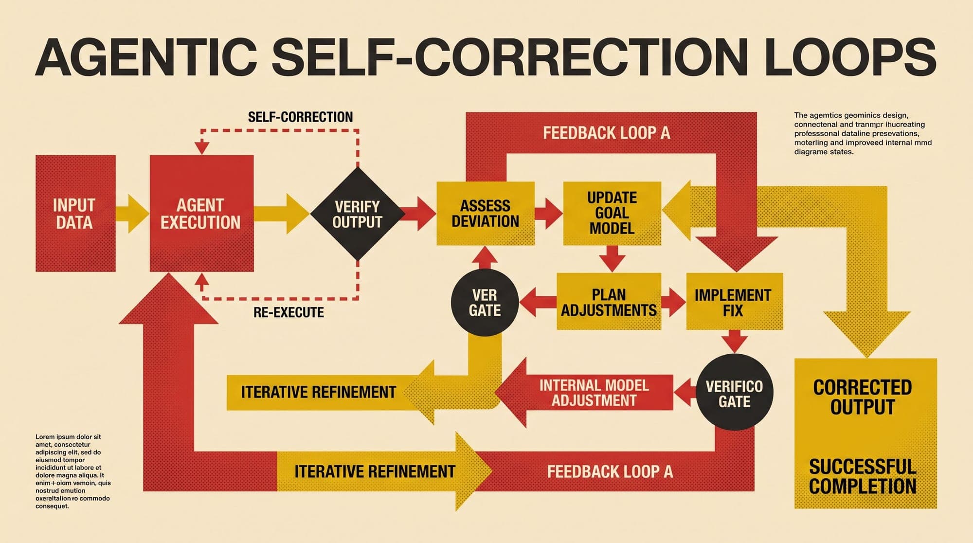 Self-Correction and Reflection Loops in Production AI Agents: Architecture, Verification Oracles, and the Over-Correction Trap