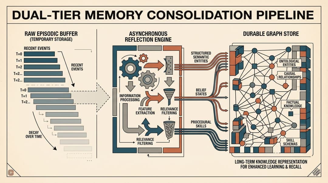 Semantic Memory Consolidation Pipeline in Production AI Agents