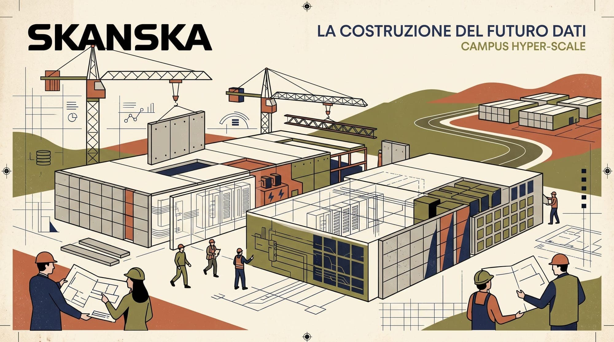 Skanska Signs .2B Contract to Build Four AI Data Centers in Southeast USA