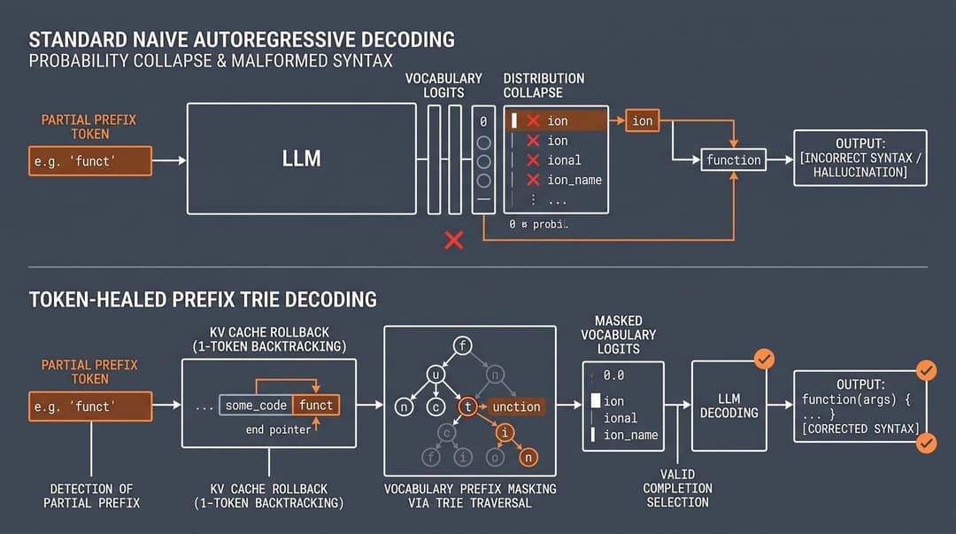 Token Healing Architecture in Production LLM Serving