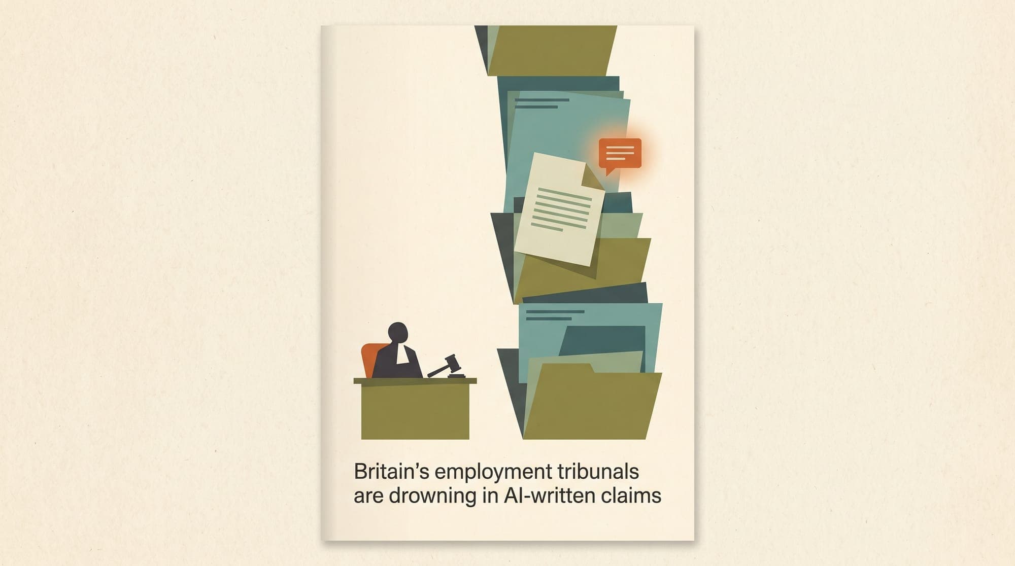 Britain's employment tribunals are drowning in AI-written claims