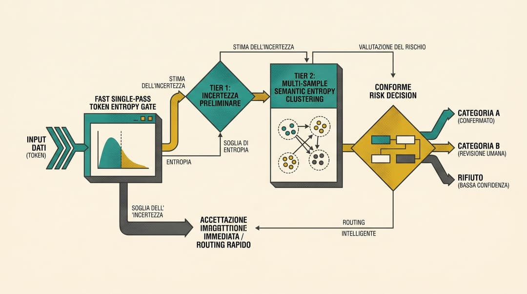 Two-Tier Uncertainty Routing Architecture