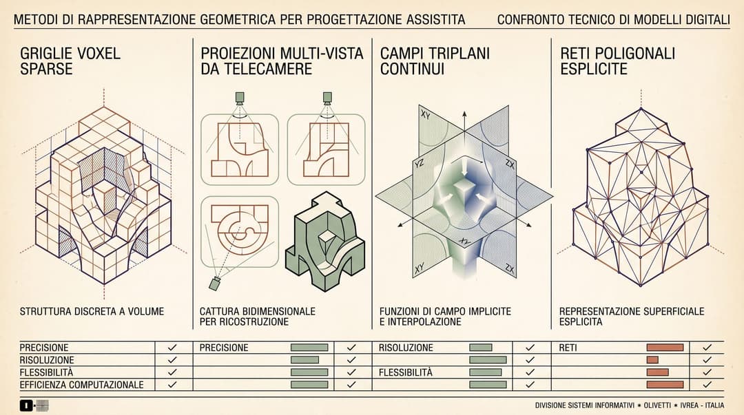 3D Representation Architectures in Production