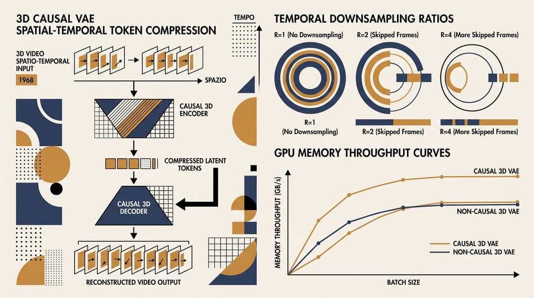 3D VAE Latent Compression and Serving Economics