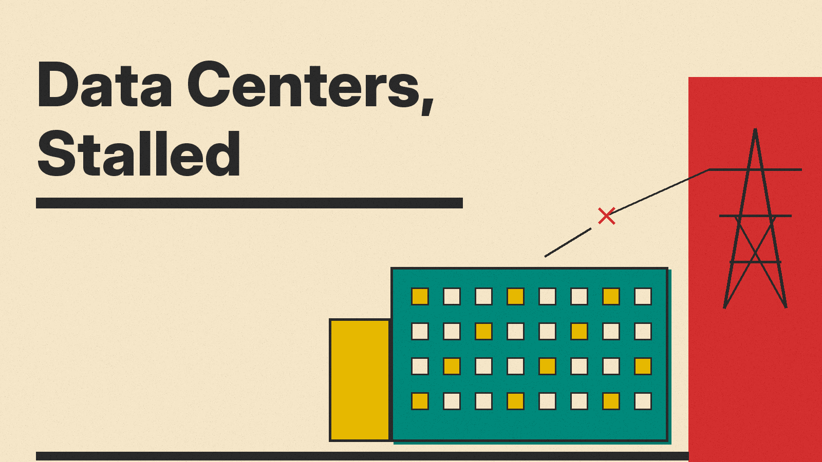 47 US AI Data Center Projects Stalled This Year: Power, Debt, Chip Redesigns and Local Pushback