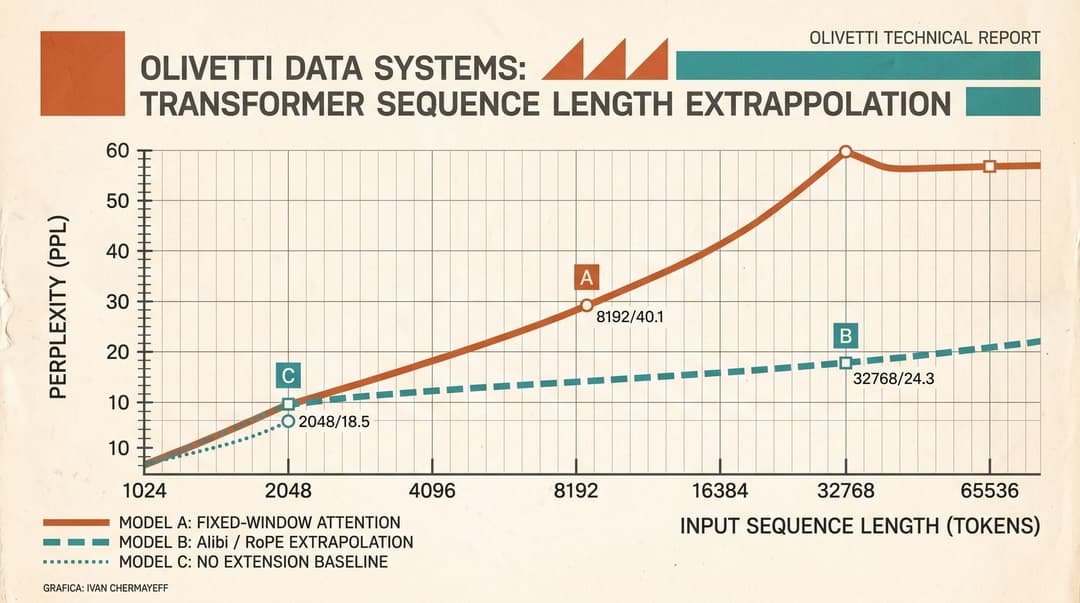 Sequence Length Extrapolation Perplexity Curves