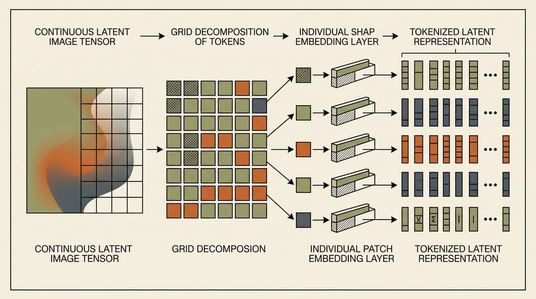 Patchification and Latent Token Representation