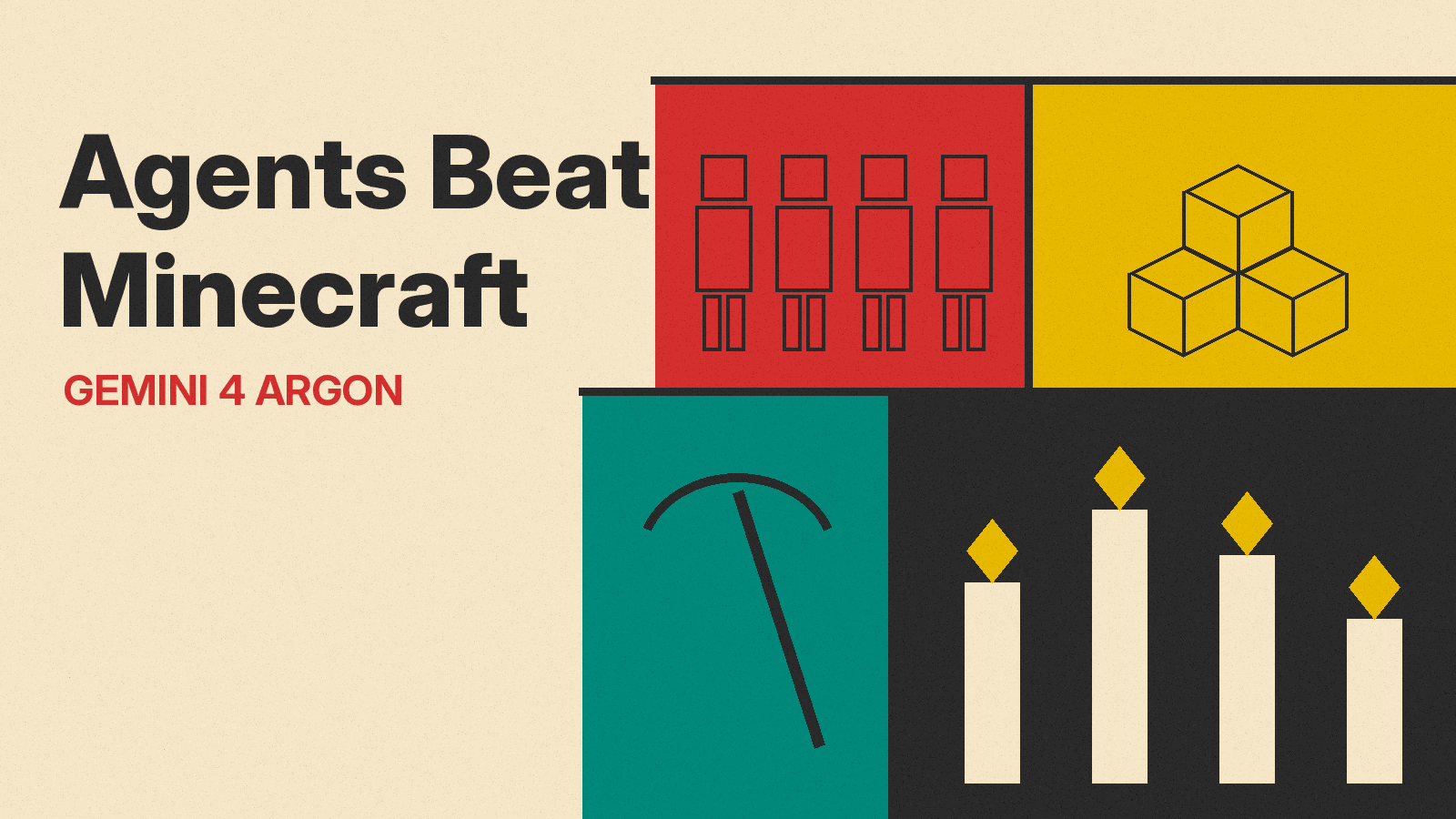 Four Gemini 4 Argon Agents Beat Minecraft in 27 Hours: What DeepMind's Run Shows and What It Doesn't