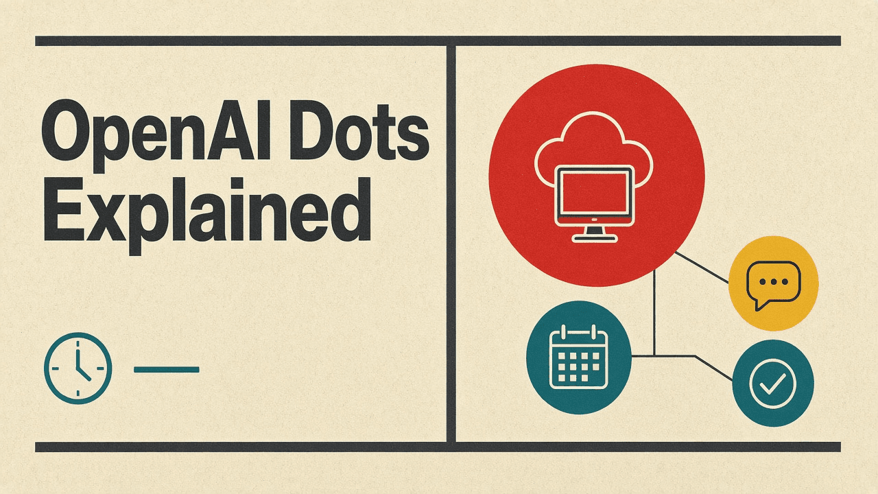 OpenAI Dots Explained: Who Gets Them, What They Do, and Why Pro Users in Europe Can't Yet