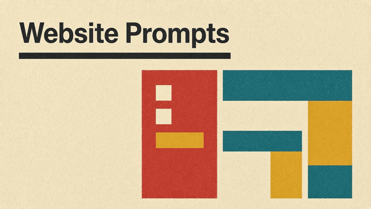 Prompts to Build a Website With AI: A Step-by-Step Prompt Guide (October 2026)
