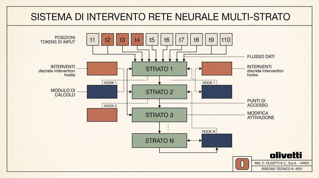 Multi-Layer Sequence Position Intervention Topology