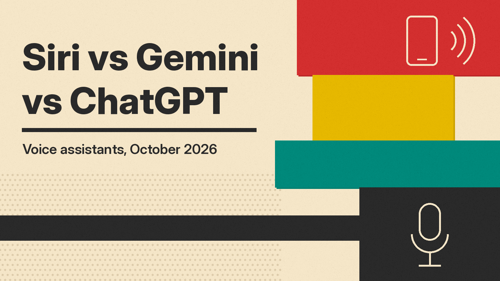Siri vs Gemini vs ChatGPT Voice: Which Phone Assistant Should You Use? (October 2026)