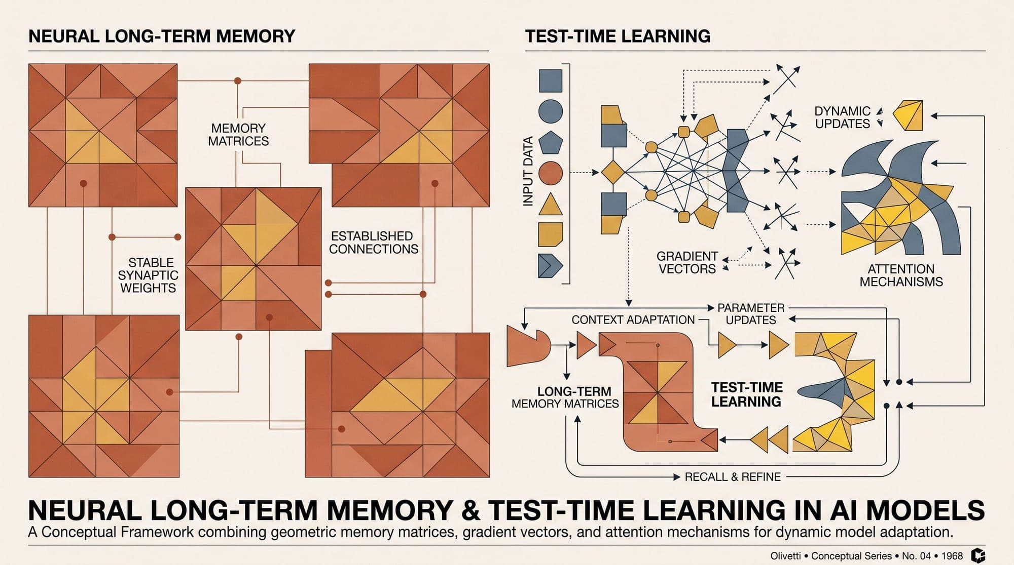 Titans: Learning to Memorize at Test Time — Mathematical Foundations of Neural Long-Term Memory, Surprise-Driven Gradient Updates, Adaptive Forgetting, and Context Scaling
