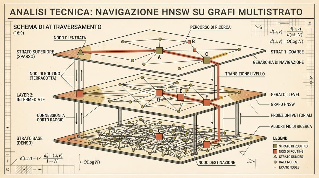 Hierarchical Navigable Small World Graph Topologies